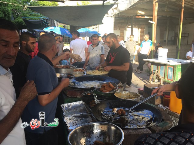  فيديو : اجواء اليوم الثالث في سوق كفرقاسم الرمضاني  التقليدي التراثي